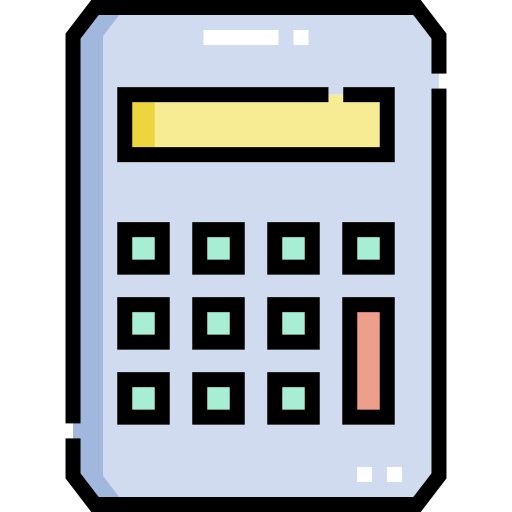 presupuesto Detailed Straight Lineal color icono
