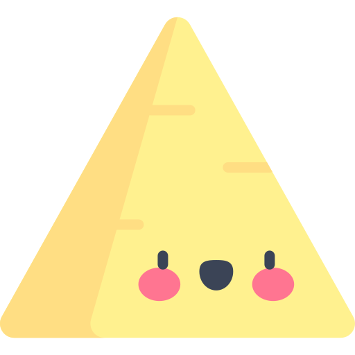 피라미드 Kawaii Flat icon