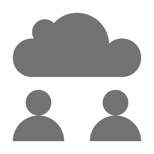 cloud opslag Generic Grey icoon