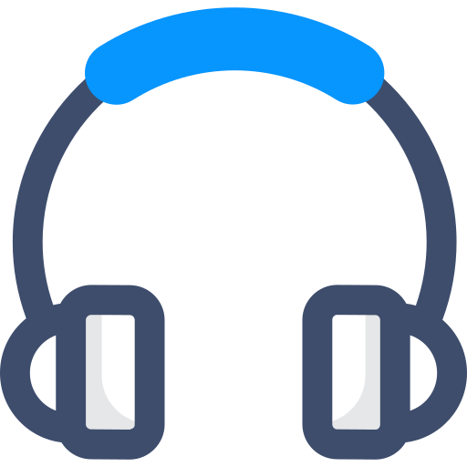 Headphone SBTS2018 Blue icon