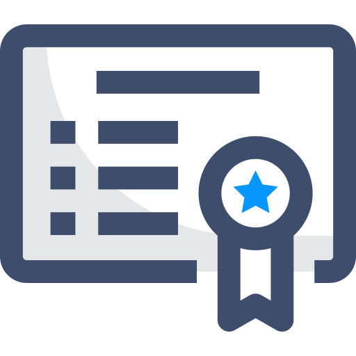 certificado SBTS2018 Blue icono