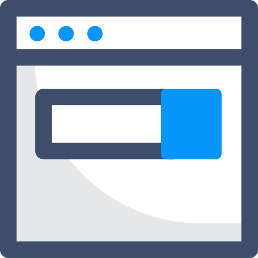 zoekmachine SBTS2018 Blue icoon