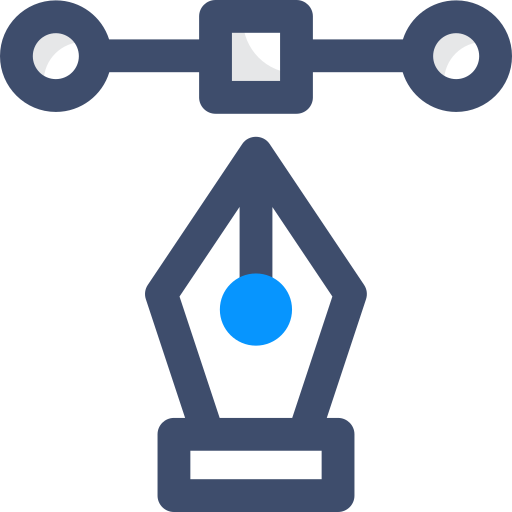 vector SBTS2018 Blue icoon