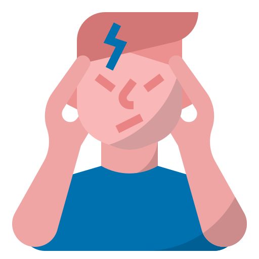 ból głowy Generic Flat ikona
