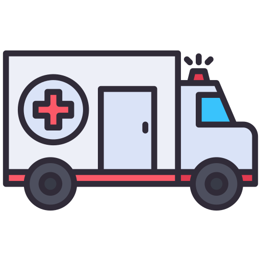 ambulance Generic Outline Color icoon