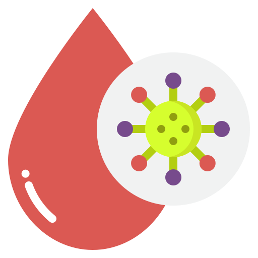 Blood Toempong Flat icon