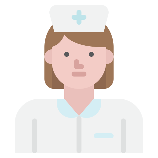 krankenschwester Toempong Flat icon