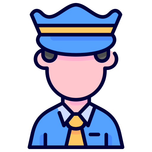 Police Generic Outline Color icon