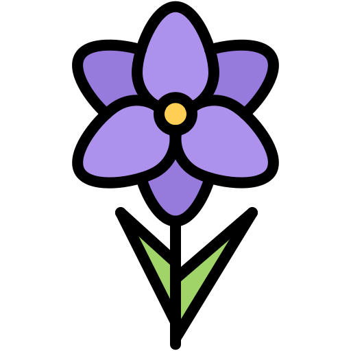 Orchid Coloring Color icon