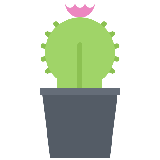 cactus Coloring Flat icona