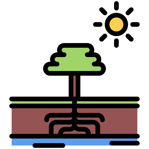 자연 Coloring Color icon