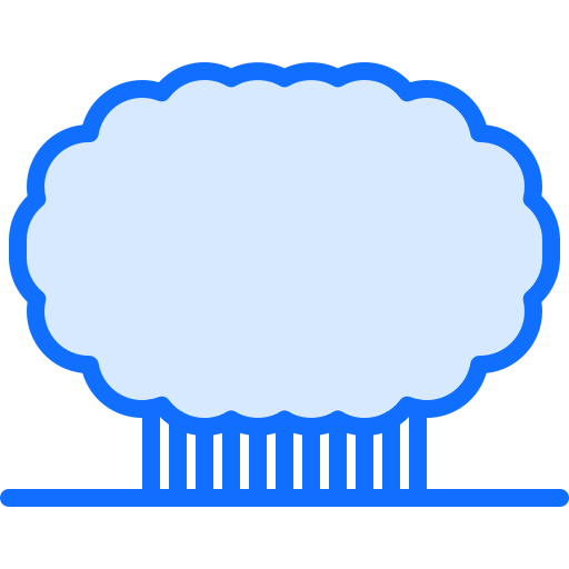 struik Coloring Blue icoon