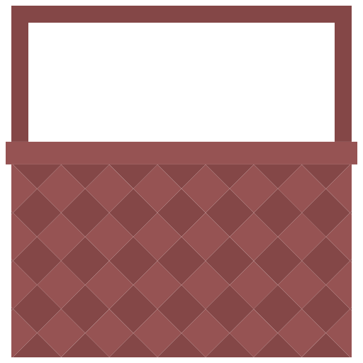essenskorb Coloring Flat icon