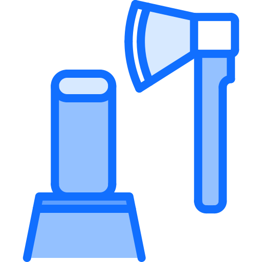 axt Coloring Blue icon