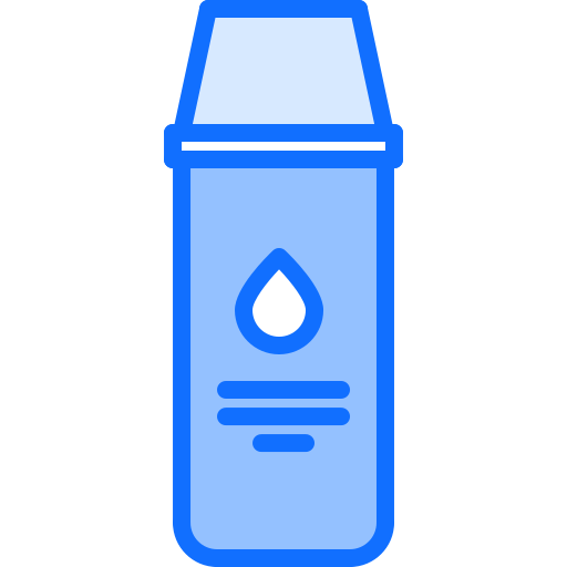 thermosflasche Coloring Blue icon
