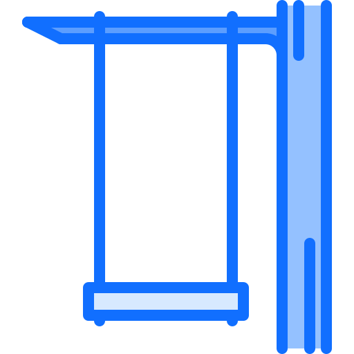schwingen Coloring Blue icon