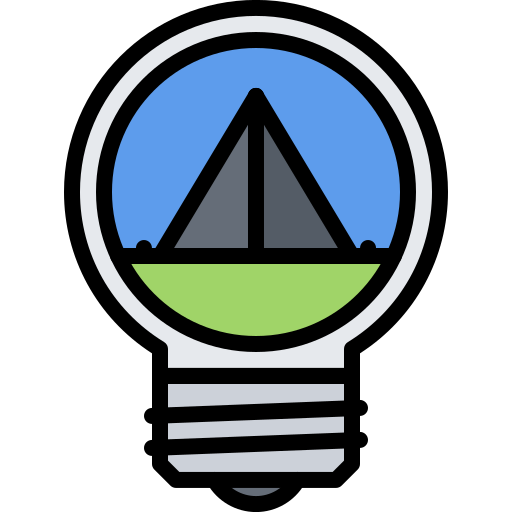 camping Coloring Color icon