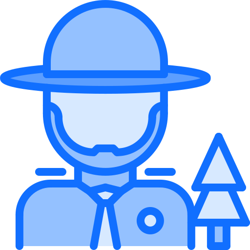 레인저 Coloring Blue icon