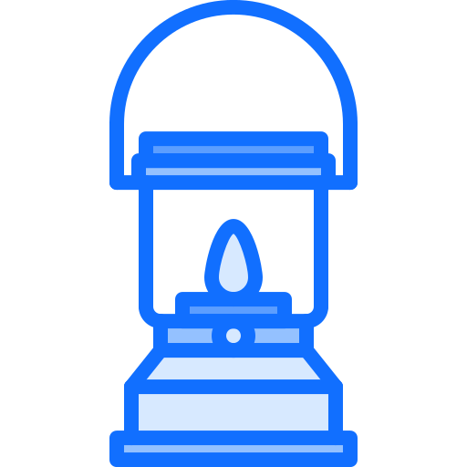 lampa naftowa Coloring Blue ikona