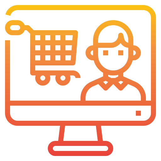 Online shopping itim2101 Gradient icon