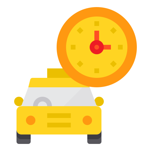 택시 itim2101 Flat icon