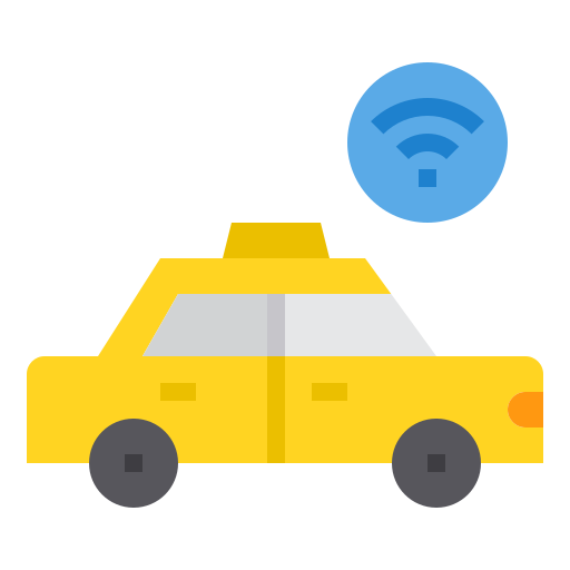 Taxi itim2101 Flat icon