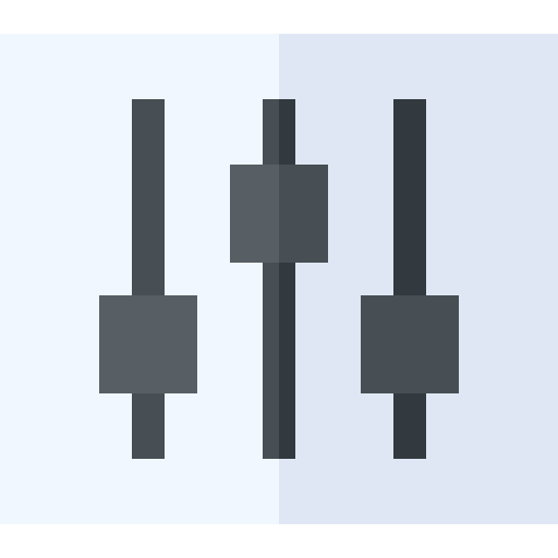 コントロール Basic Straight Flat icon