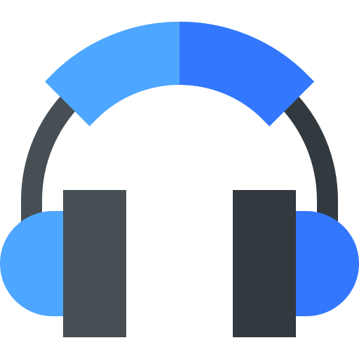 auricular Basic Straight Flat icono