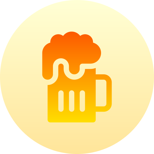 Пиво Basic Gradient Circular иконка