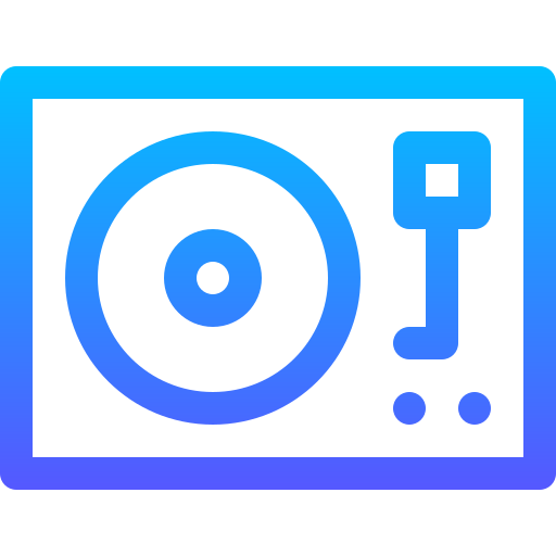 vynil Basic Gradient Lineal color icon