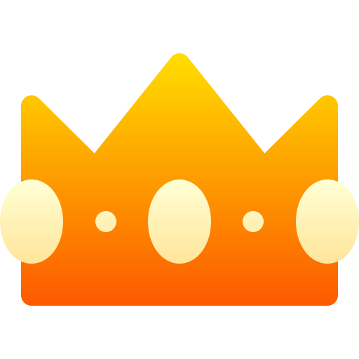 Корона Basic Gradient Gradient иконка