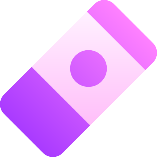 Eraser Basic Gradient Gradient icon