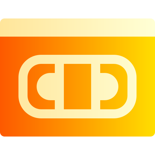 videoregistratore Basic Gradient Gradient icona