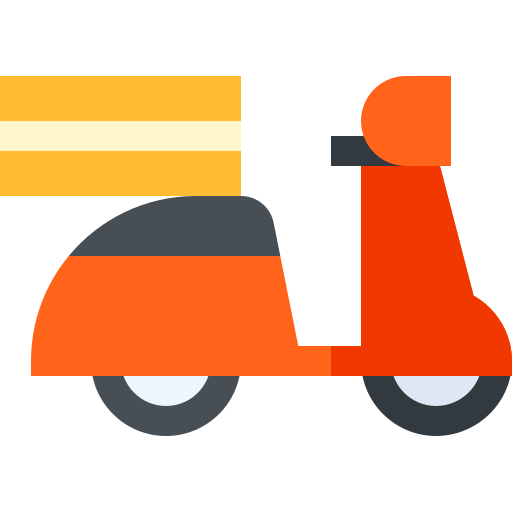 scooter Basic Straight Flat icono