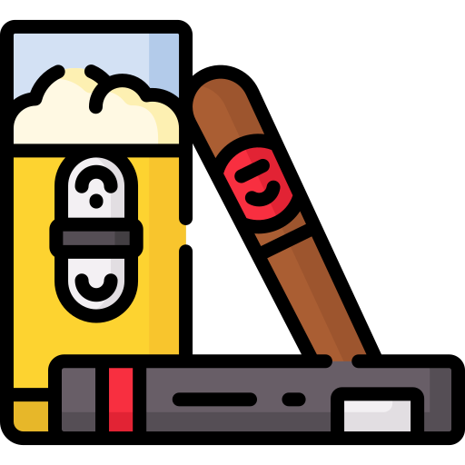 cigarro Special Lineal color icono