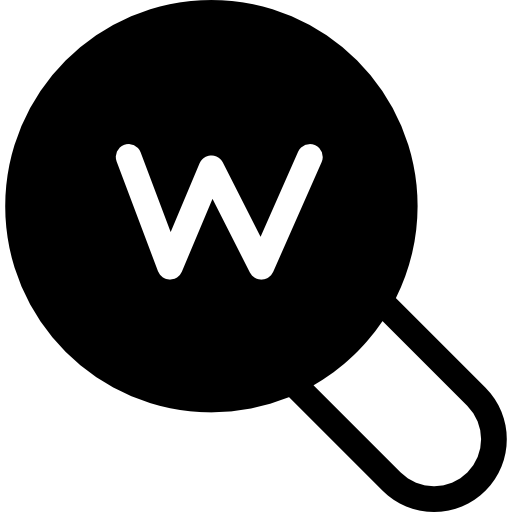 Поиск веб-символа  иконка