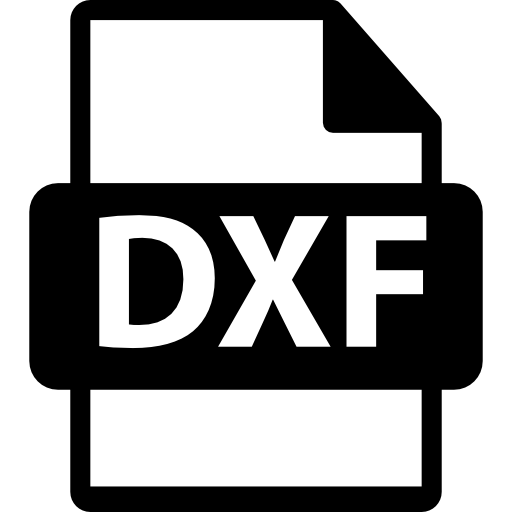 Dfx file format symbol  icon
