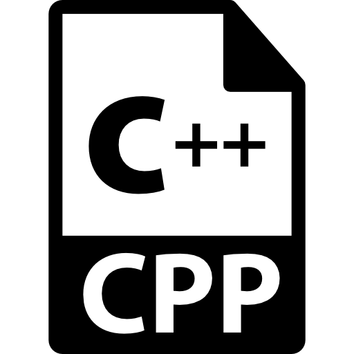 símbolo de formato de arquivo cpp  Ícone