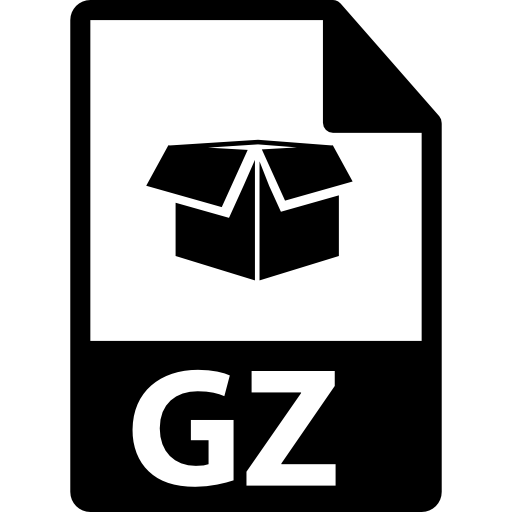Символ формата файла gz  иконка