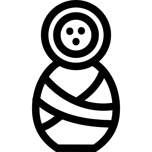 esquema del bebé  icono
