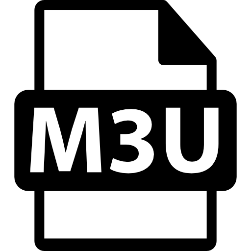 m3u-bestandsindelingsvariant  icoon