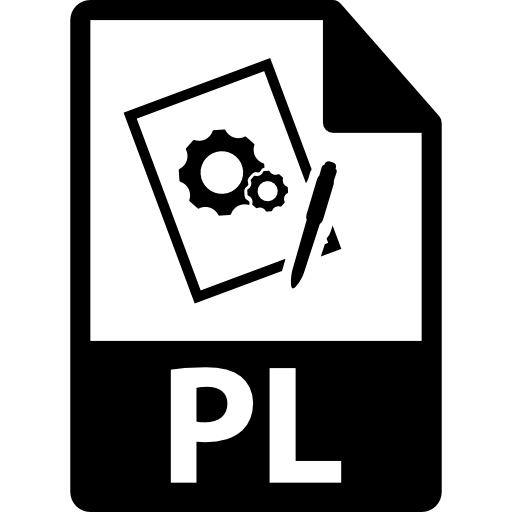 variante del formato file pl  icona
