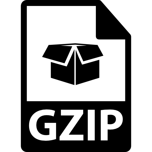 variante de formato de archivo gzip  icono