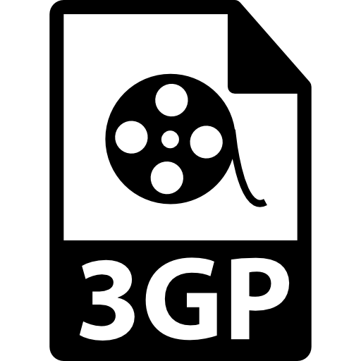 variante de formato de archivo 3gp  icono