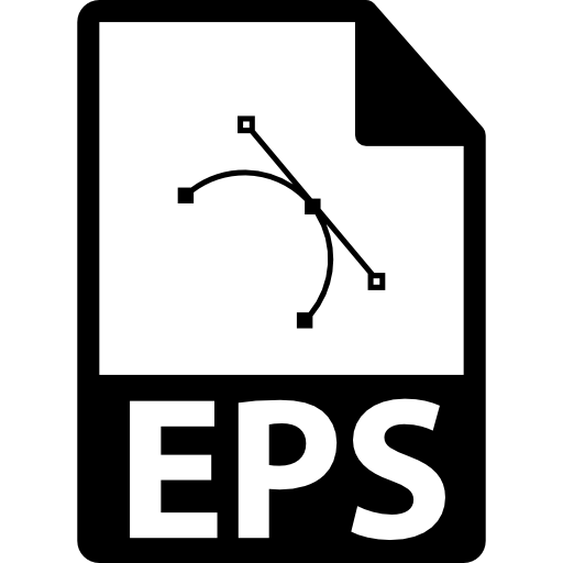 variante de formato de archivo eps  icono