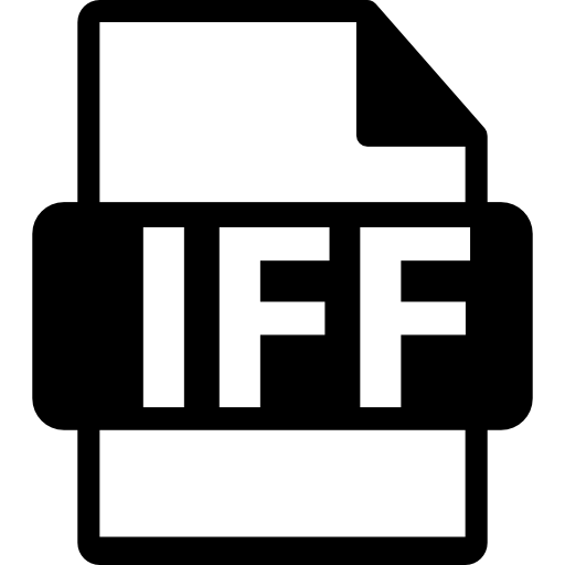 Символ формата файла iff  иконка