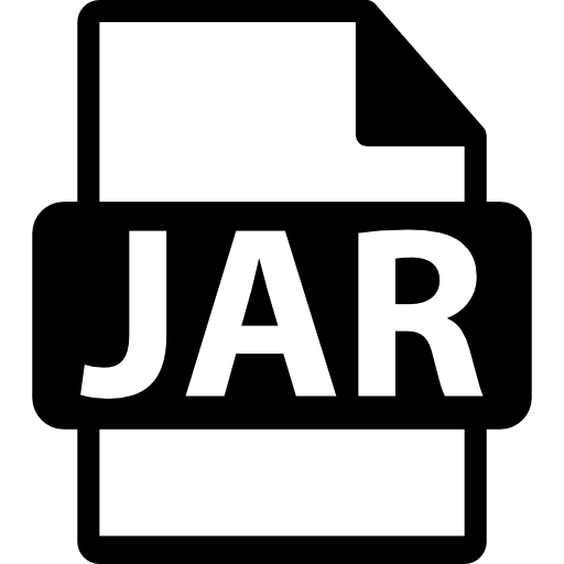 símbolo de formato de archivo jar  icono