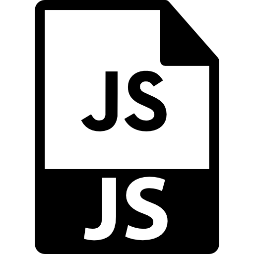 símbolo de formato de arquivo js  Ícone