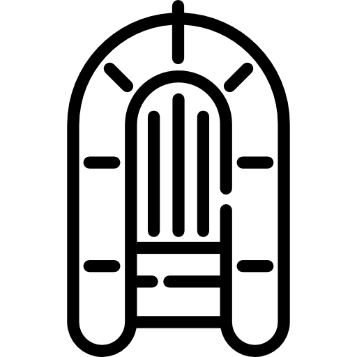 Inflatable boat Special Lineal icon
