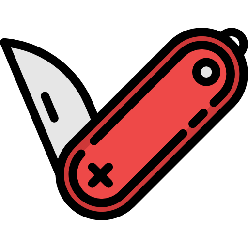 Swiss army knife Special Lineal color icon